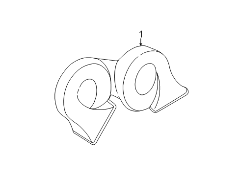 2005 Cadillac CTS Horn Diagram