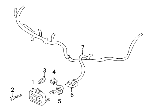 2001 Oldsmobile Bravada Fog Lamps Diagram