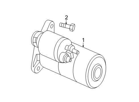 2006 Chevy HHR Starter, Electrical Diagram