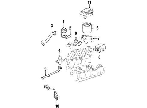 2000 Chevy Lumina A.I.R. System Diagram