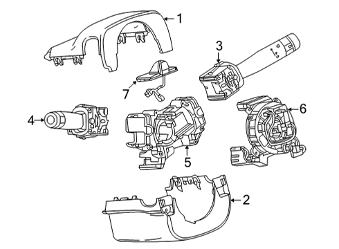 2020 Cadillac CT4 Switches Diagram 2 - Thumbnail