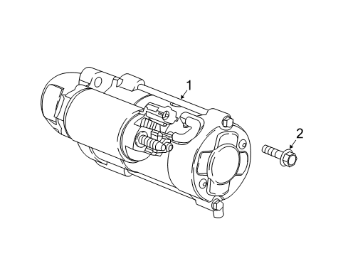 2018 GMC Terrain Starter Diagram