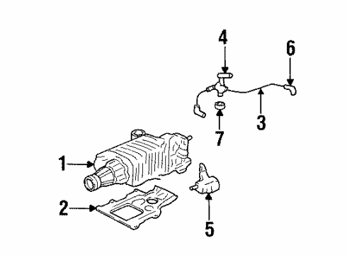 1998 Oldsmobile Regency Supercharger Diagram