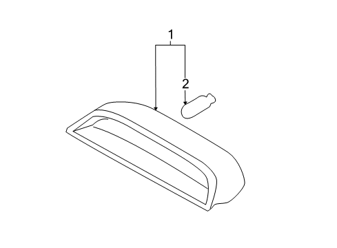 2005 Chevy Aveo High Mount Lamps Diagram