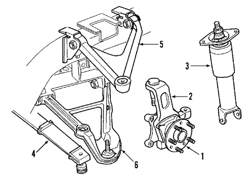 2008 Cadillac XLR Anti-Lock Brakes Diagram 5 - Thumbnail