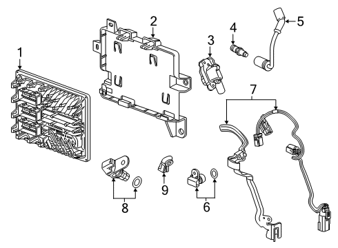 2023 GMC Savana 3500 Powertrain Control Diagram 2 - Thumbnail