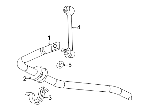 2004 Buick Rainier Rear Suspension, Control Arm Diagram 4 - Thumbnail