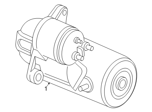 2007 Saturn Aura Starter Diagram