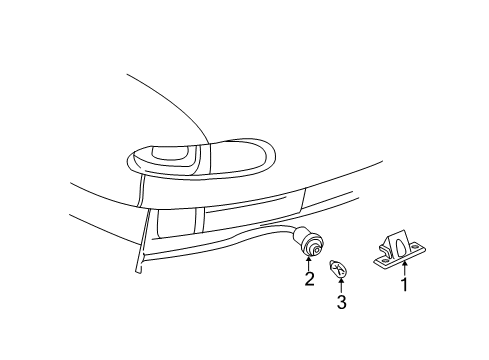 1995 Chevy Cavalier License Lamps Diagram