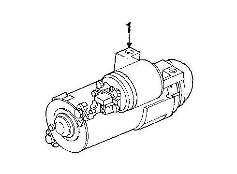 1999 Pontiac Grand Prix Starter, Electrical Diagram