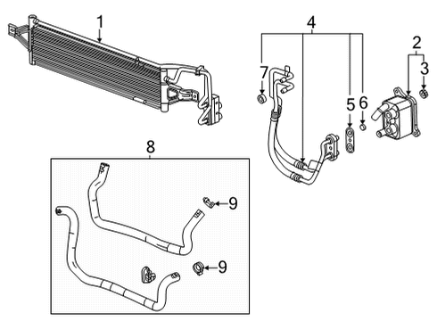 2023 Chevy Trailblazer Trans Oil Cooler Diagram 3 - Thumbnail