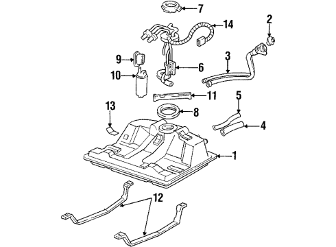 1996 Chevy Lumina Senders Diagram 2 - Thumbnail