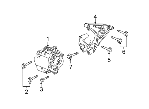 2006 Cadillac CTS Alternator Diagram