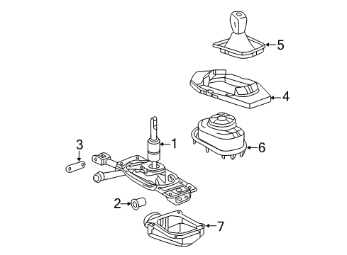 2015 Chevy SS Gear Shift Control Diagram