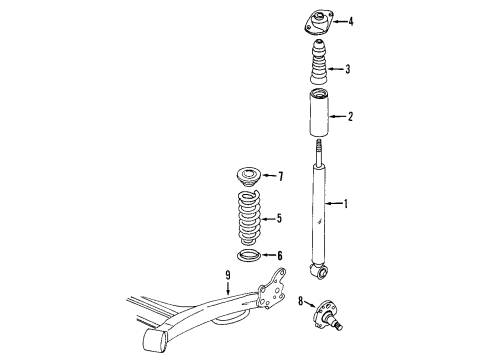 2005 Chevy Aveo Rear Suspension Diagram