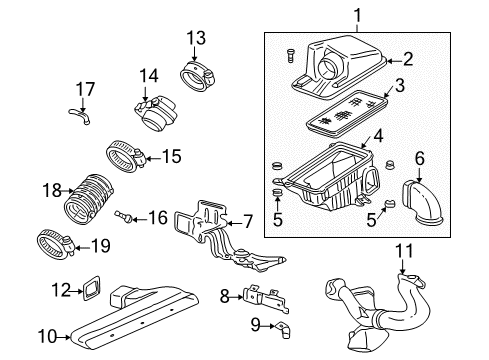 2005 Pontiac Grand Am Filters Diagram 3 - Thumbnail