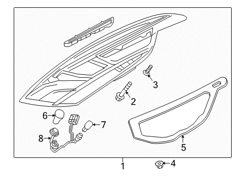 2019 Buick Cascada Bulbs Diagram 6 - Thumbnail