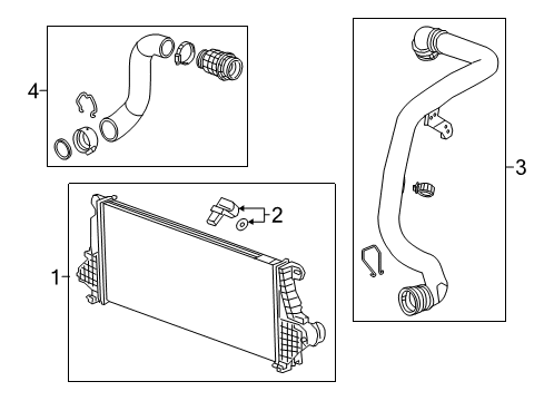 2019 Chevy Malibu Intercooler Diagram 1 - Thumbnail