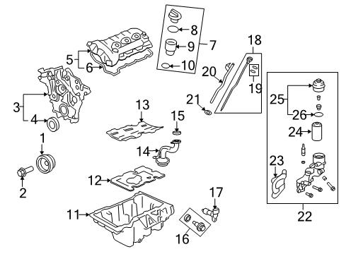 2008 Pontiac G8 Tube, Oil Level Indicator Diagram for 92066570