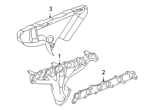 2006 Buick Rainier Exhaust Manifold Diagram