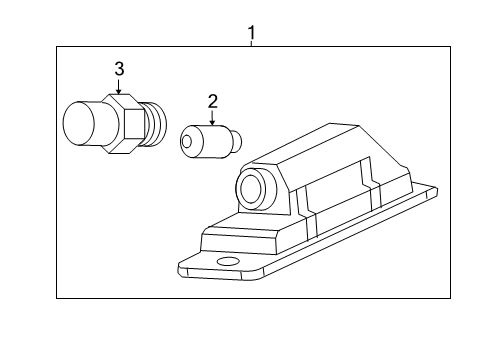 2014 Chevy Malibu License Lamps Diagram