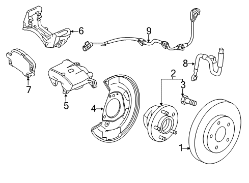 2014 Chevy Volt Front Brakes Diagram