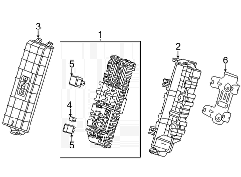 2022 Chevy Corvette Fuse & Relay Diagram 1 - Thumbnail