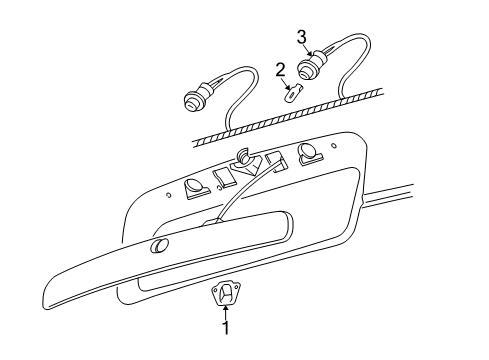 2008 Chevy Uplander License Lamps Diagram