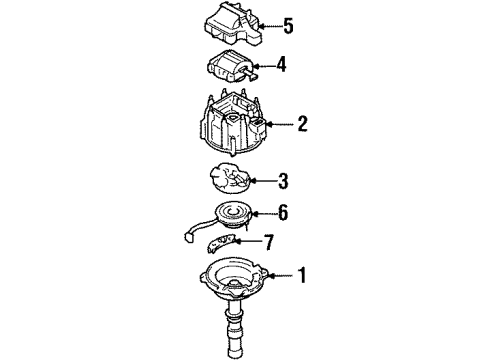 1992 Cadillac Eldorado Distributor Diagram