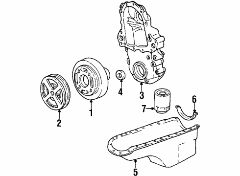 1996 GMC C2500 Suburban Filters Diagram 5 - Thumbnail