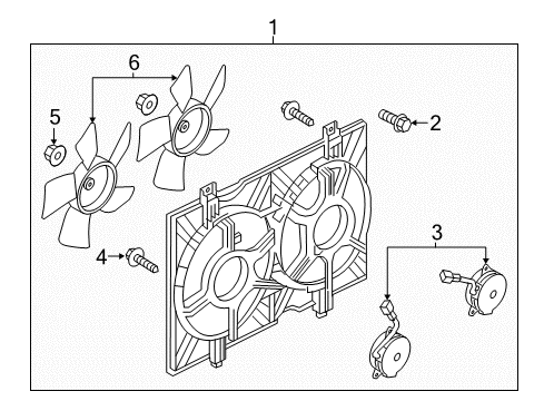 2017 Chevy City Express Cooling System, Radiator, Water Pump, Cooling Fan Diagram 2 - Thumbnail