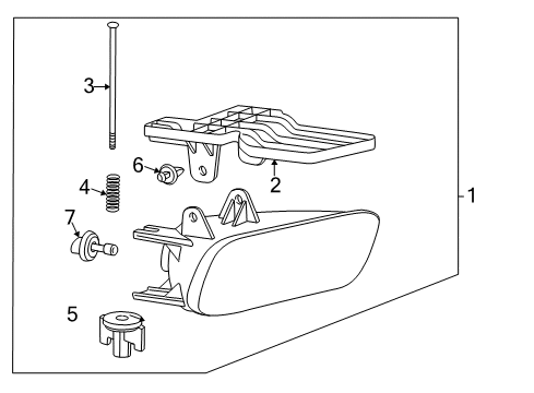 2004 Chevy Suburban 2500 Bulbs Diagram 1 - Thumbnail