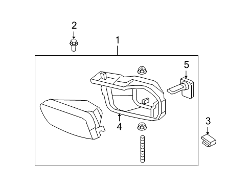 2003 Chevy Avalanche 2500 Fog Lamps Diagram 2 - Thumbnail