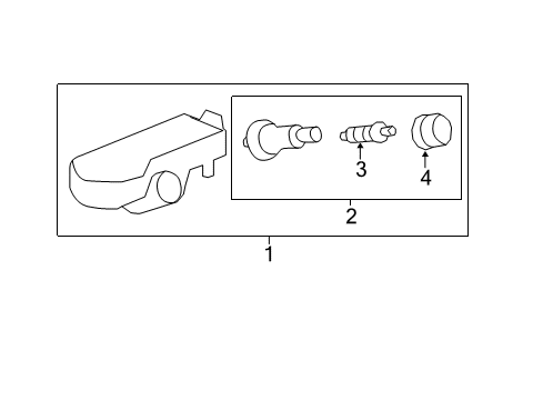 2015 Chevy Captiva Sport Tire Pressure Monitoring Diagram