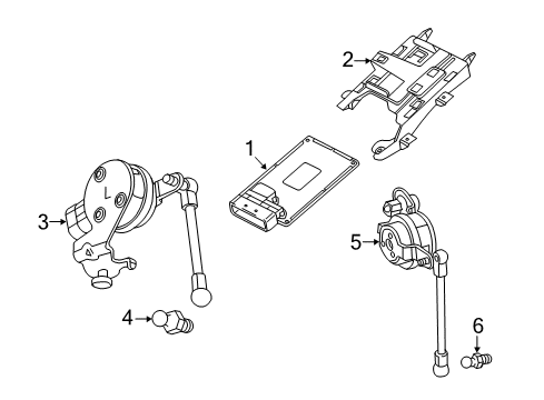 2014 Cadillac ATS Ride Control Diagram