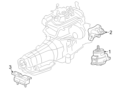 2023 Chevy Colorado Automatic Transmission Diagram 1 - Thumbnail