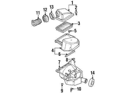 2002 Oldsmobile Aurora Powertrain Control Diagram 5 - Thumbnail