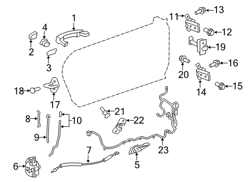 2010 Chevy Camaro Door & Components, Electrical Diagram 3 - Thumbnail