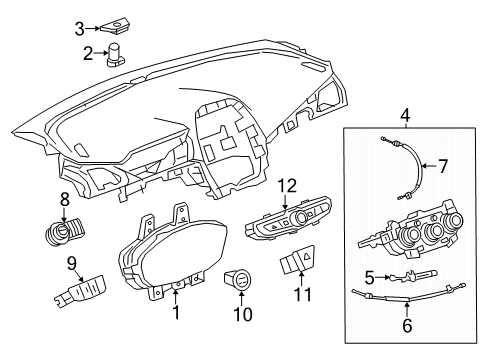 2020 Chevy Spark Switches Diagram 2 - Thumbnail