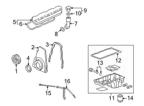 2013 Chevy Silverado 1500 Filters Diagram 5 - Thumbnail