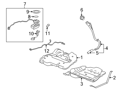 2008 Chevy Malibu Fuel Supply Diagram