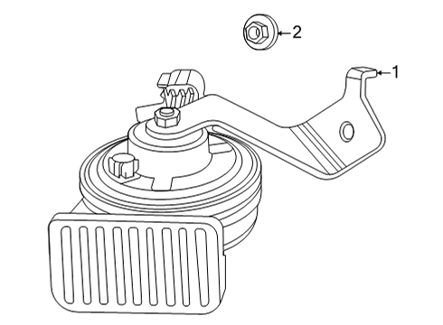 2021 Chevy Trailblazer Horn Diagram