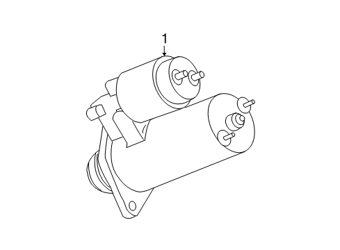 2006 Cadillac CTS Starter, Electrical Diagram