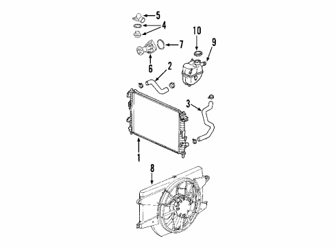 2002 Saturn Vue Window Defroster Diagram 2 - Thumbnail