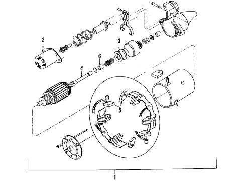 1989 Chevy Beretta Starter Diagram