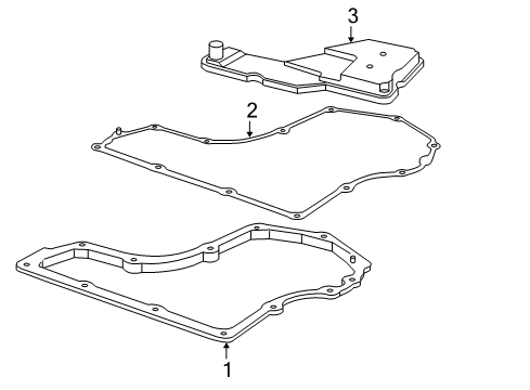 2009 Saturn Aura Transaxle Parts Diagram 2 - Thumbnail