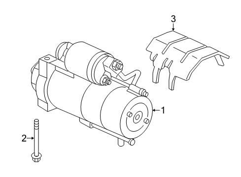 2016 Chevy Silverado 3500 HD Starter Diagram