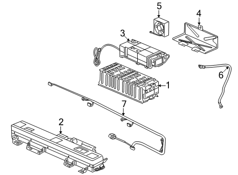 2007 Saturn Vue Electrical Components Diagram