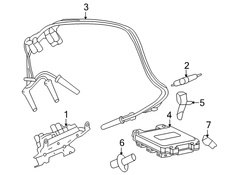 2006 Buick Terraza Ignition System Diagram 2 - Thumbnail