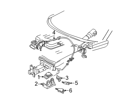 1995 Chevy Camaro Cruise Control System, Electrical Diagram